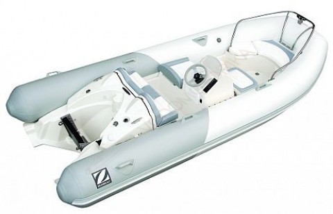 Лодка надувная ZODIAC Yachtline deluxe NEO 420 ( с песочными вставками )